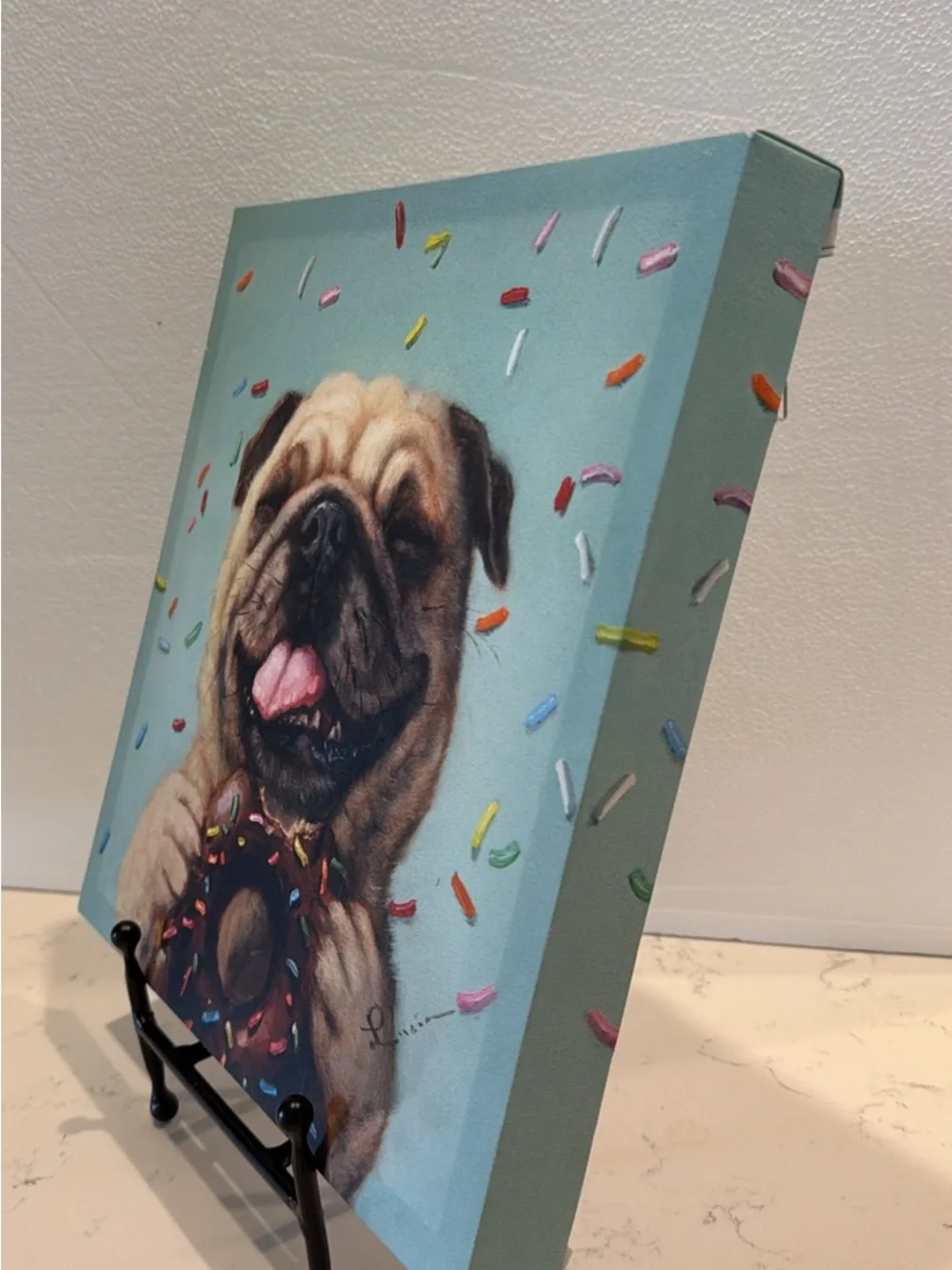 N/A smiling pug